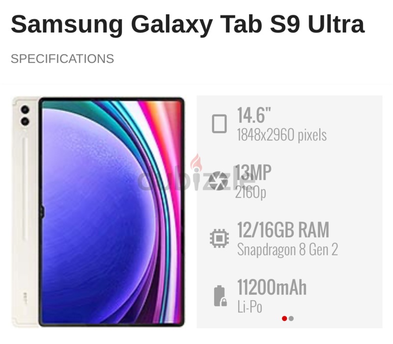 Galaxy Tab S9 Ultra (Wi-Fi)