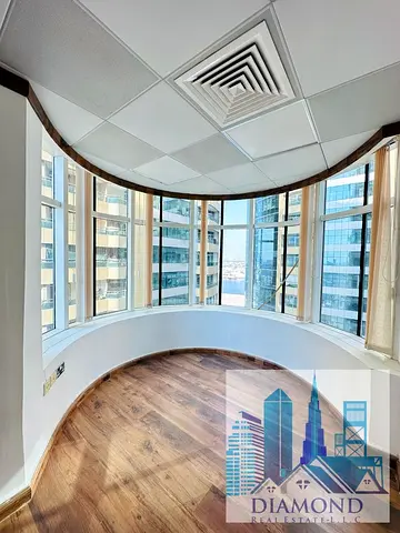 Open View Office Available For Sale With Parking In Horizon Tower Ajman Downtown