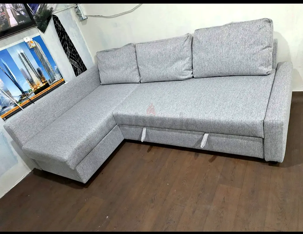 IKEA L shape Sofa Bed with storage