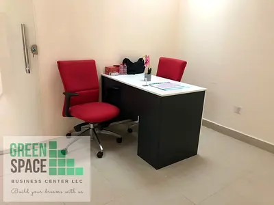 Fully Furnished Office | 200sqft | Free Chiller, Dewa, Wifi | Conference Room