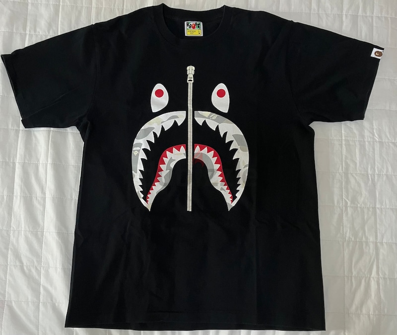 Bape tee glow in cheap the dark