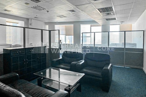 Partitioned And Furnished Office | Low Floor