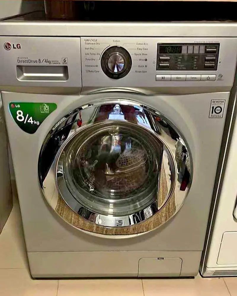 LG direct direct drive washing machine and dryer
