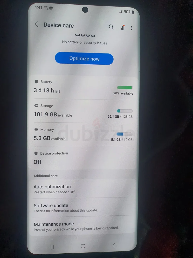 Samsung Galaxy S20 Ultra 5G 12/128 Dual Sim 1 Physical 1 eSim 5000mah
