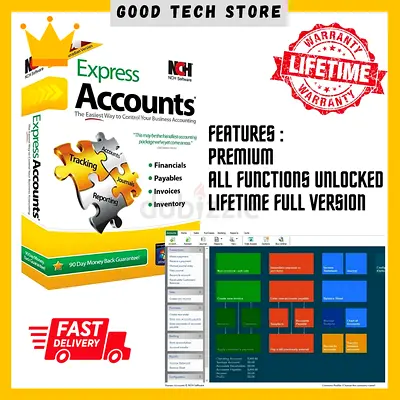 Express Account  Express Invoice Plus Software NCH (Window) (Lifetime)