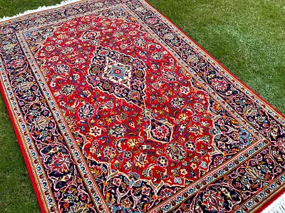 137 x 207 cm | New Handmade Beautiful Persian Carpet Kashan