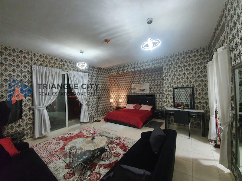 Apartment Flat: Large Fully Furnished Studio With Balcony For Rent In 