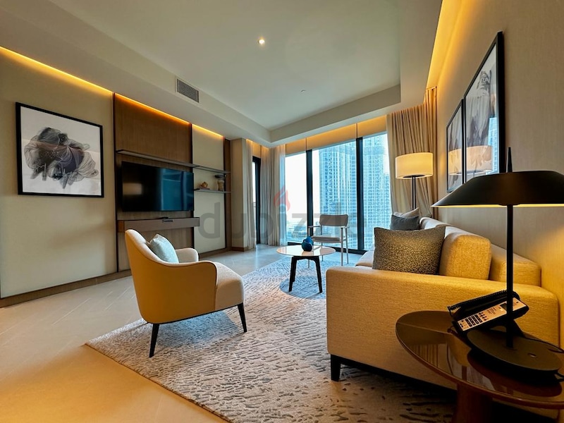 Luxury Full Burj Khalifa View 3 Bedroom Unit