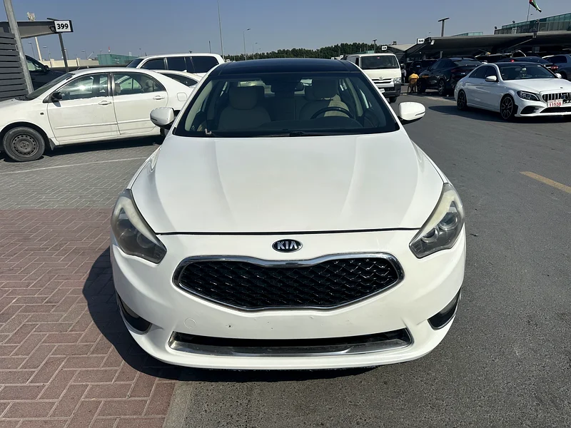 Kia cadenza 2016 fullopshin white color GCC calen car631717448756491113