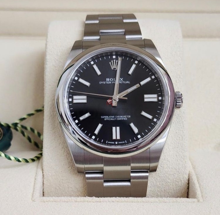 Rolex Oyster Perpetual Black 41 | dubizzle