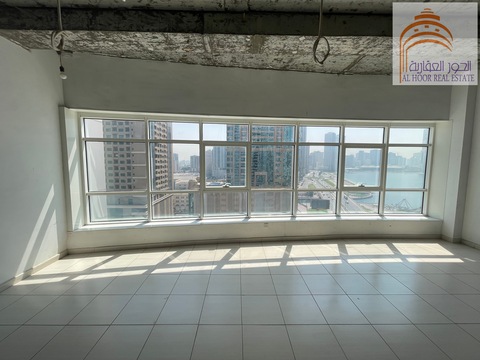 Spacious Office With Al Khan Lagoon View. Free Parking And 1 Month Free (layout 12)