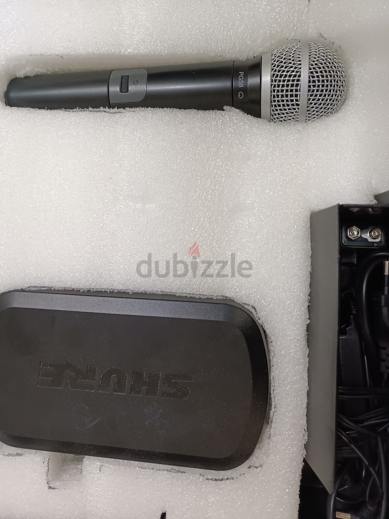 Shure wireless microphone for sale dubizzle