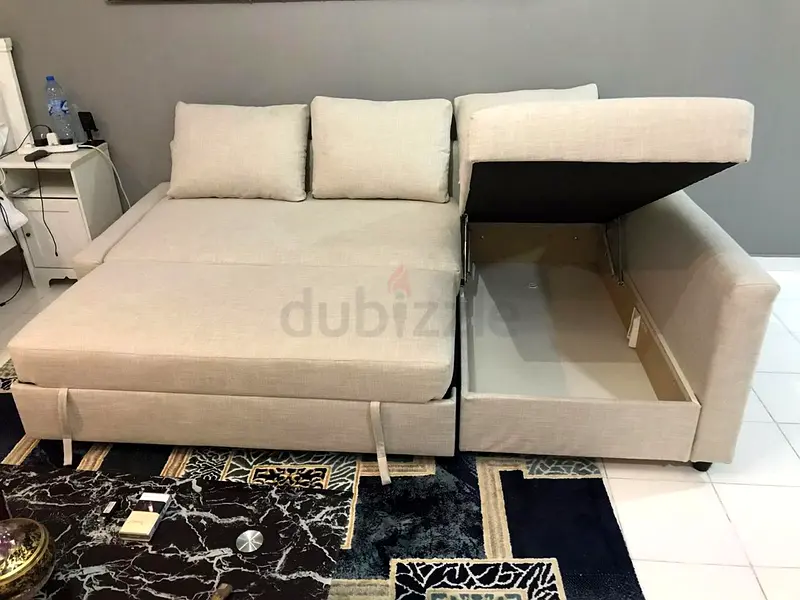 Ikea friheten l shape sofa bed