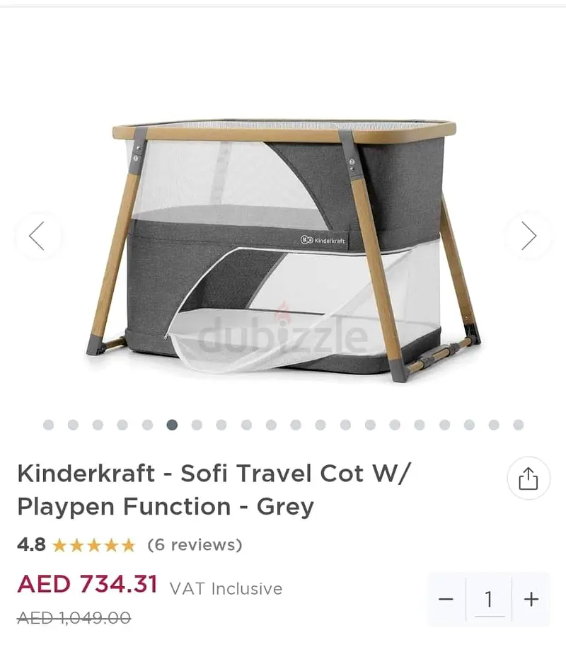 Kinderkraft Cot/playpen
