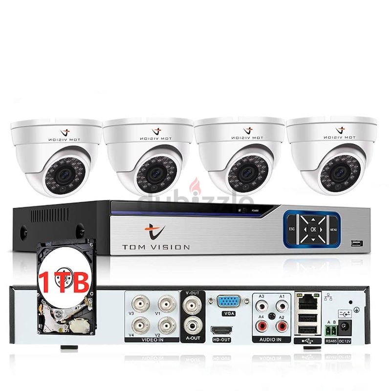 Cctv camera complete sales set