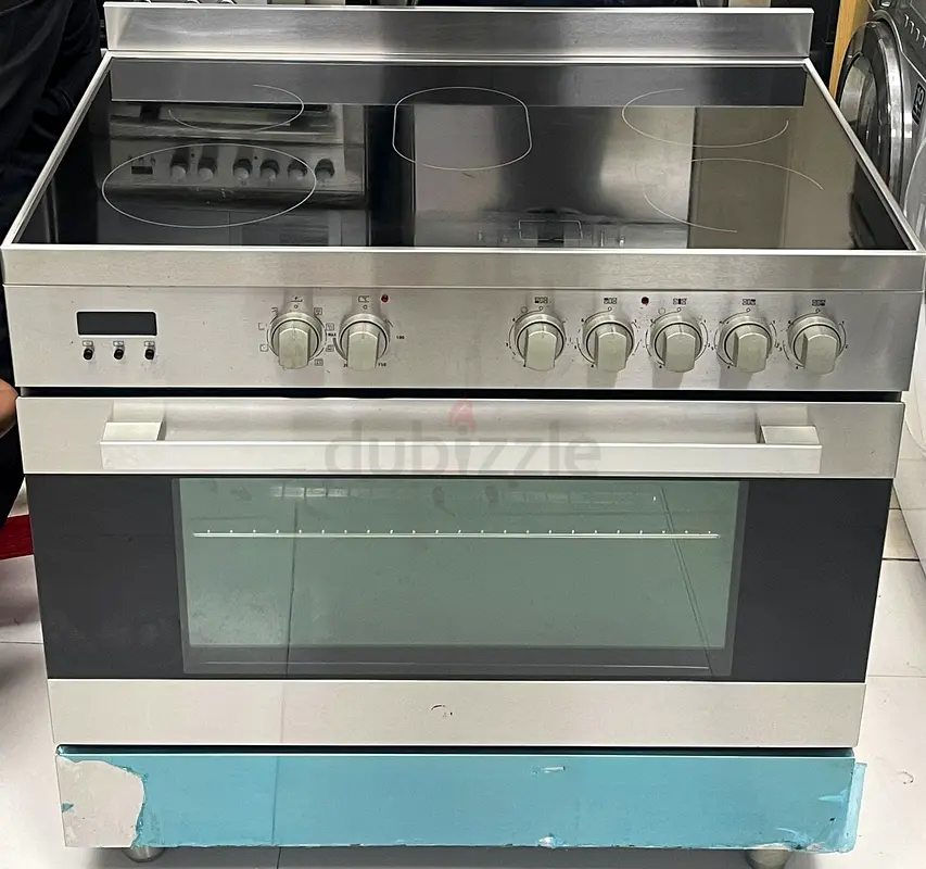 Midea 5 burner electric cooker 90 by 60 cm