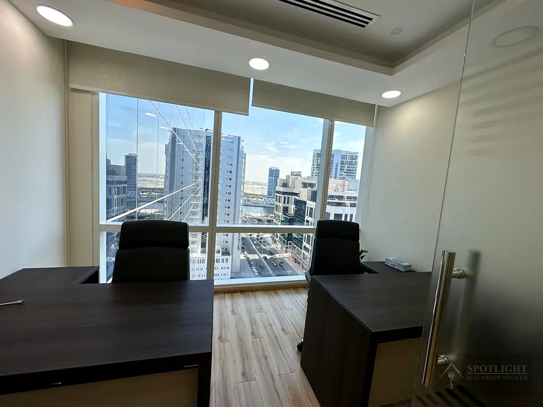 Office for Rent Furnished Partitions Chiller Free Dubai