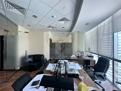Fitted With Partition | Rented Office | Lake View
