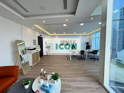 Luxurious Office | Fully Furnished | Burj Khalifa View | Ready To Move