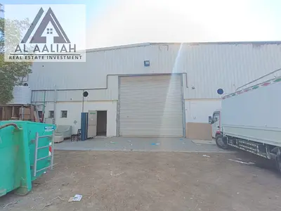 For Rent, A Warehouse In Ajman, First Industrial City, A Distinguished Location Directly On The Str