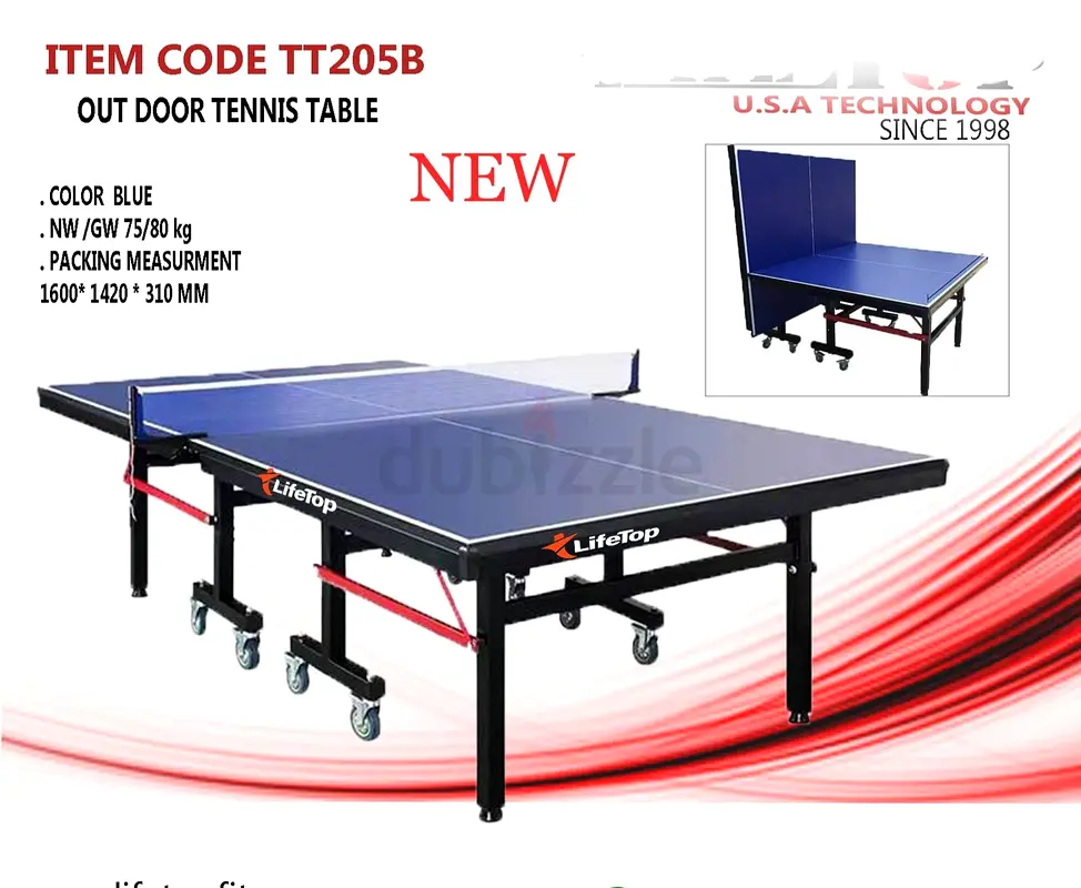 OUTDOOR TABLE TENNIS TABLE