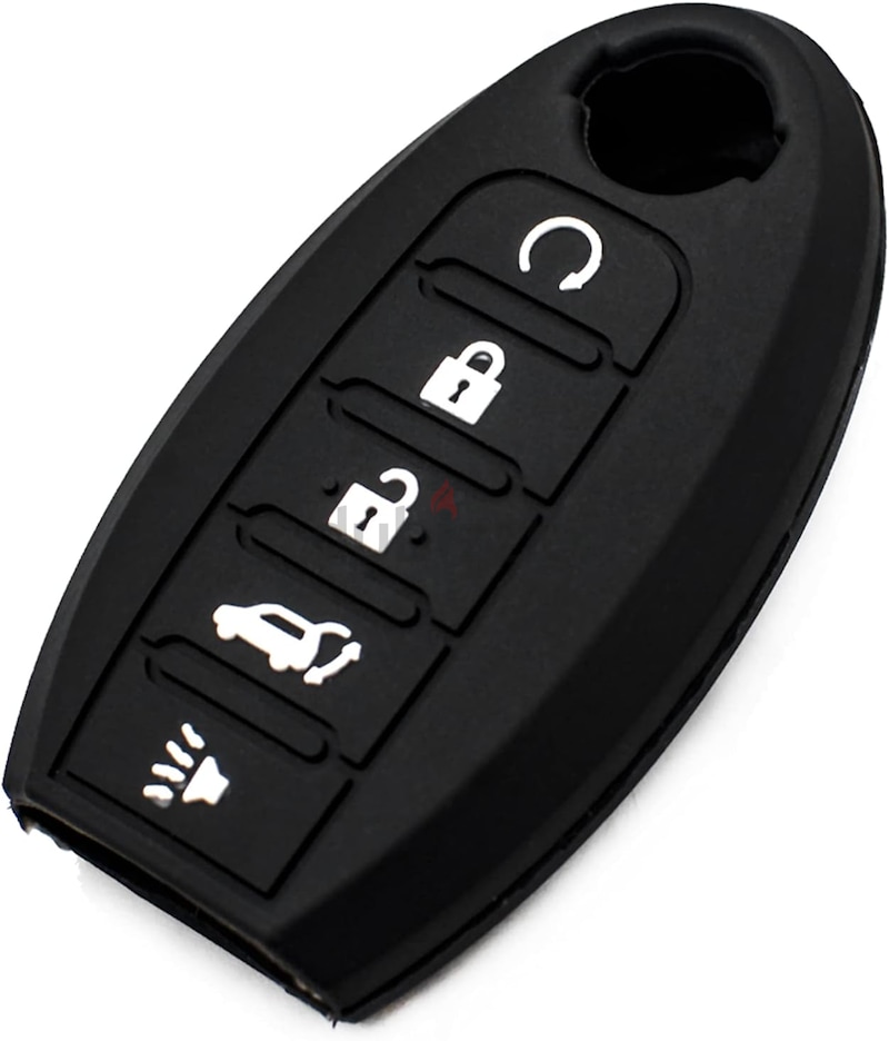 Silicone Key Fob Cover Fit for Nissan Armada Murano Rogue Maxima