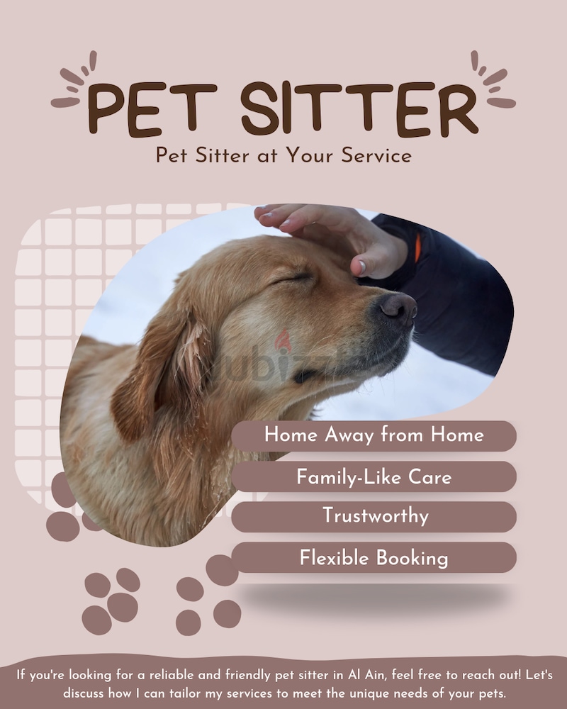 Pet sitter best sale