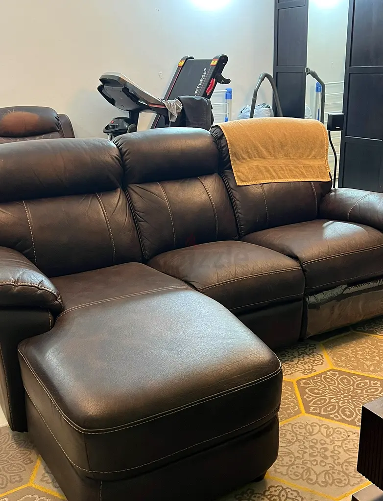Recliner Leather Sofa