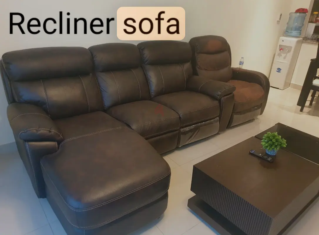 Recliner Leather Sofa
