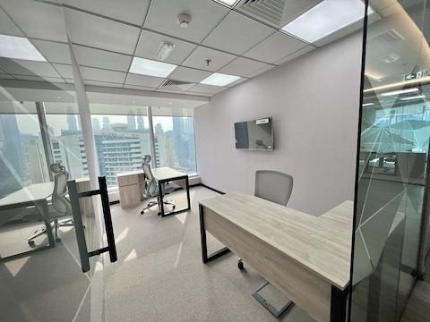 Furnished Servised Offices Available In Business Bay Including All Bills (bk)