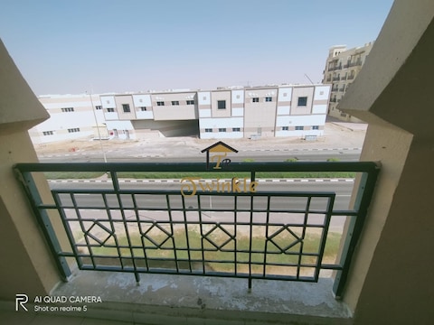 Balcony | Road Side View | Fitted Studio | For Rent