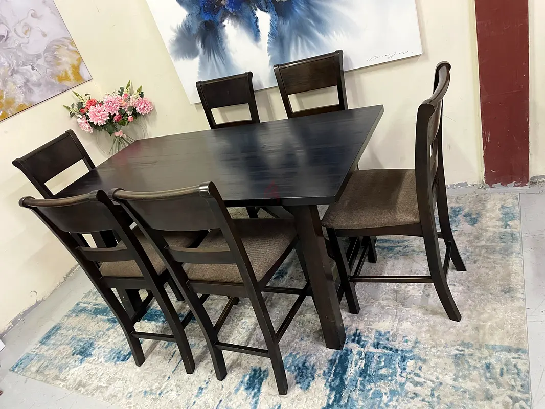 Six Chairs Dinning Table