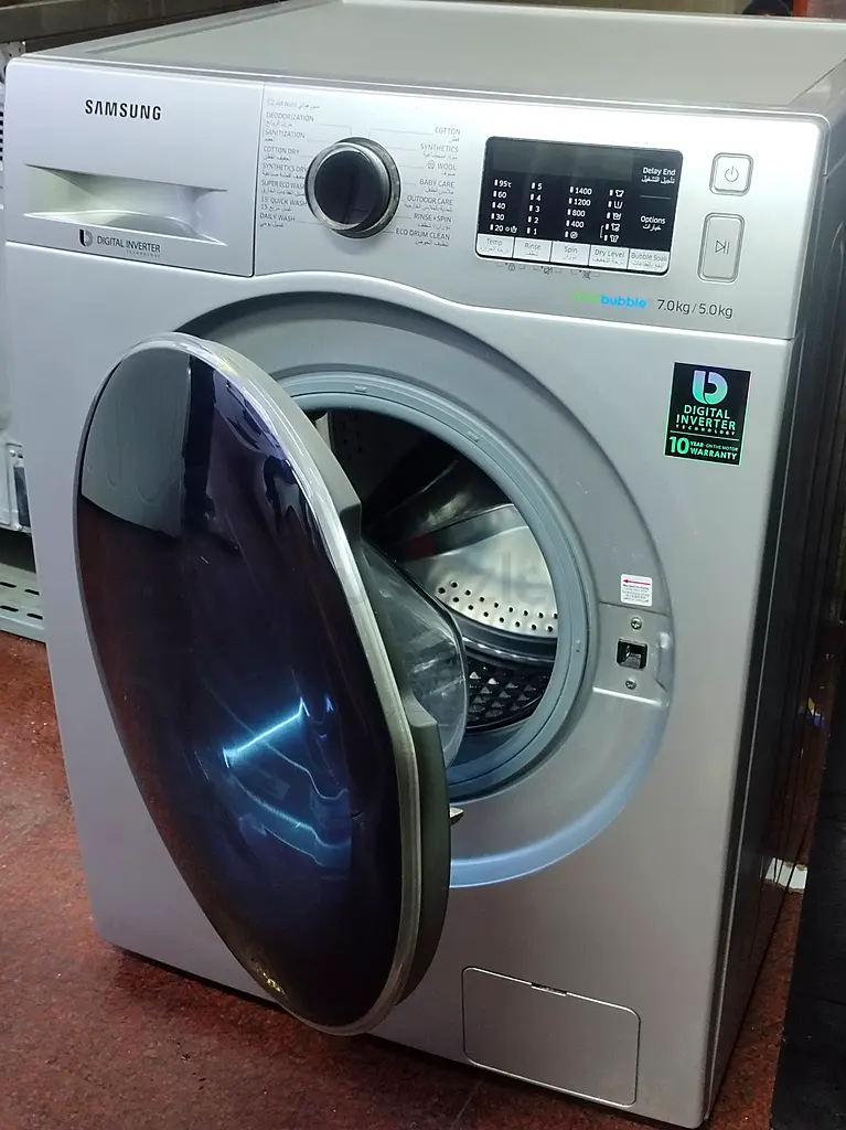 Samsung Ecobubble 7/5kg washing machine