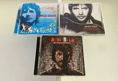 3 James Blunt Music CD’s
