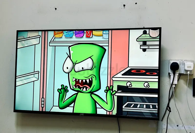 Jvc 43 inch smart tv for sale ( family used)