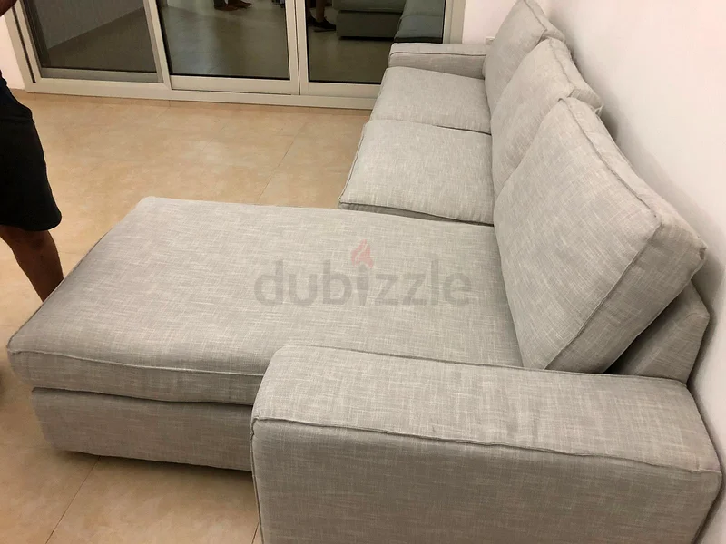 Ikea kivik L shape sofa
