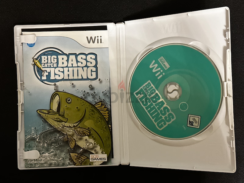 Big Catch Bass Fishing Wii Pal