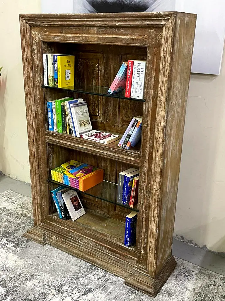 Antique Marina Solidwood Bookcase