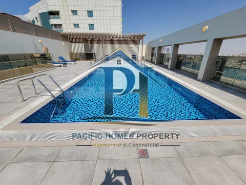 Behind May Tower 1bhk 2bath With Laundry Rom Balcony Gym/pool With All Facilities Only 48k