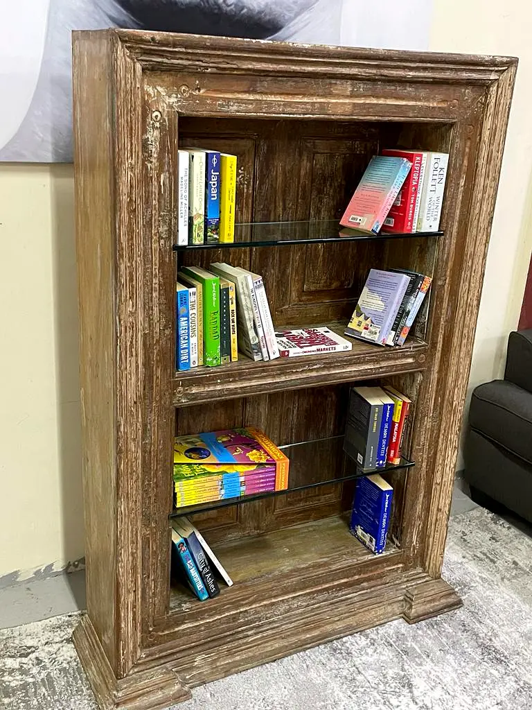 Antique Marina Solidwood Bookcase