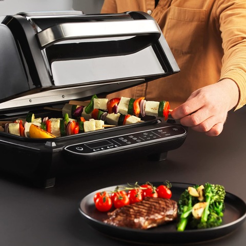 Deik Electric Indoor Dual Zone Grill Griddle Model AN115G Brand