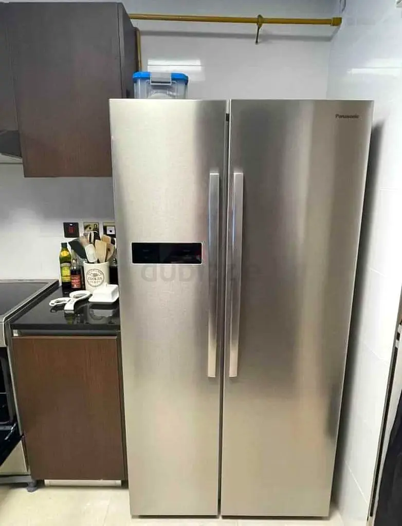 Panasonic side by side refrigerator