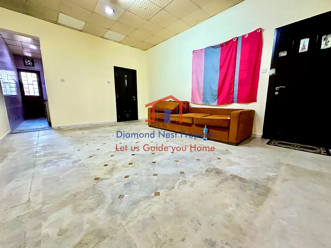 Apartment/Flat Studio Front Yard Ground Floor Tawtheeq Including GAS Water Electricity