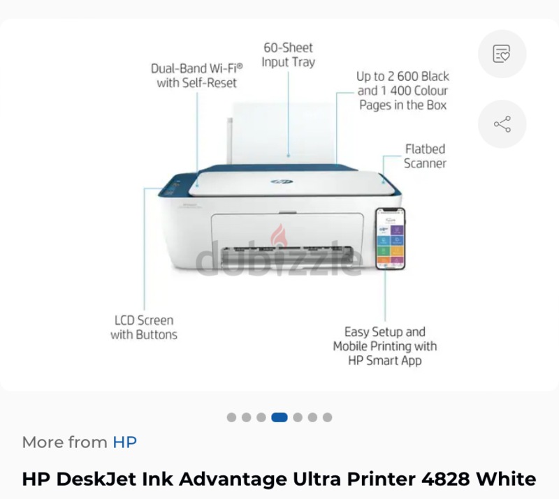 HP DeskJet Ink Advantage Ultra 4828