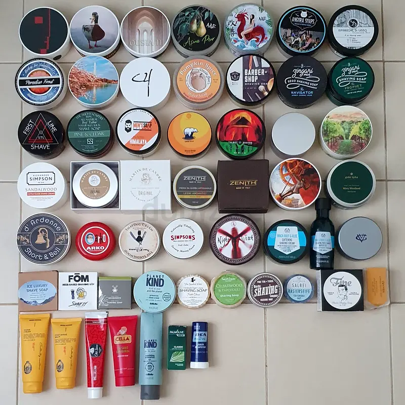 Shaving soaps and creams lot