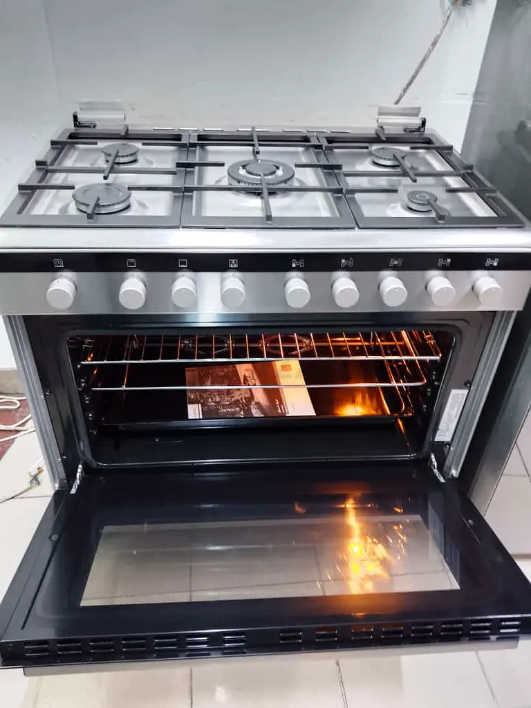 Full Gas Siemens 5 burner gas stove Oven freestanding full safety