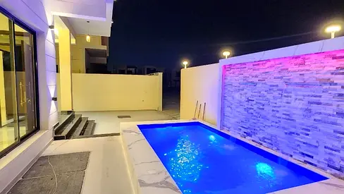 Villa With Swimming Pool For Rent, Excellent Spaces And Sophisticated Finishing In Al Yasmine