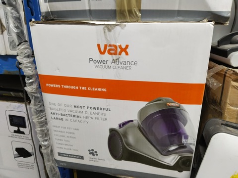 vax power advance bagless barrel vacuum cleaner