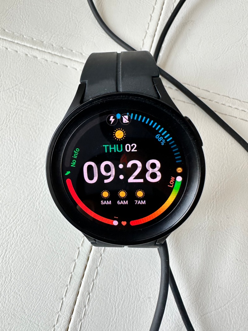 Samsung Galaxy Watch 5 Titanium PRO 45MM SM R920 dubizzle