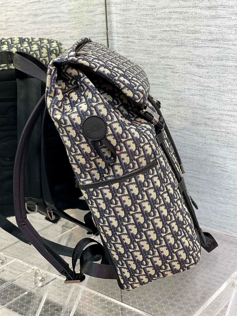 Dior Explorer Backpack In Black Dior Oblique Jacquard63239605190529114